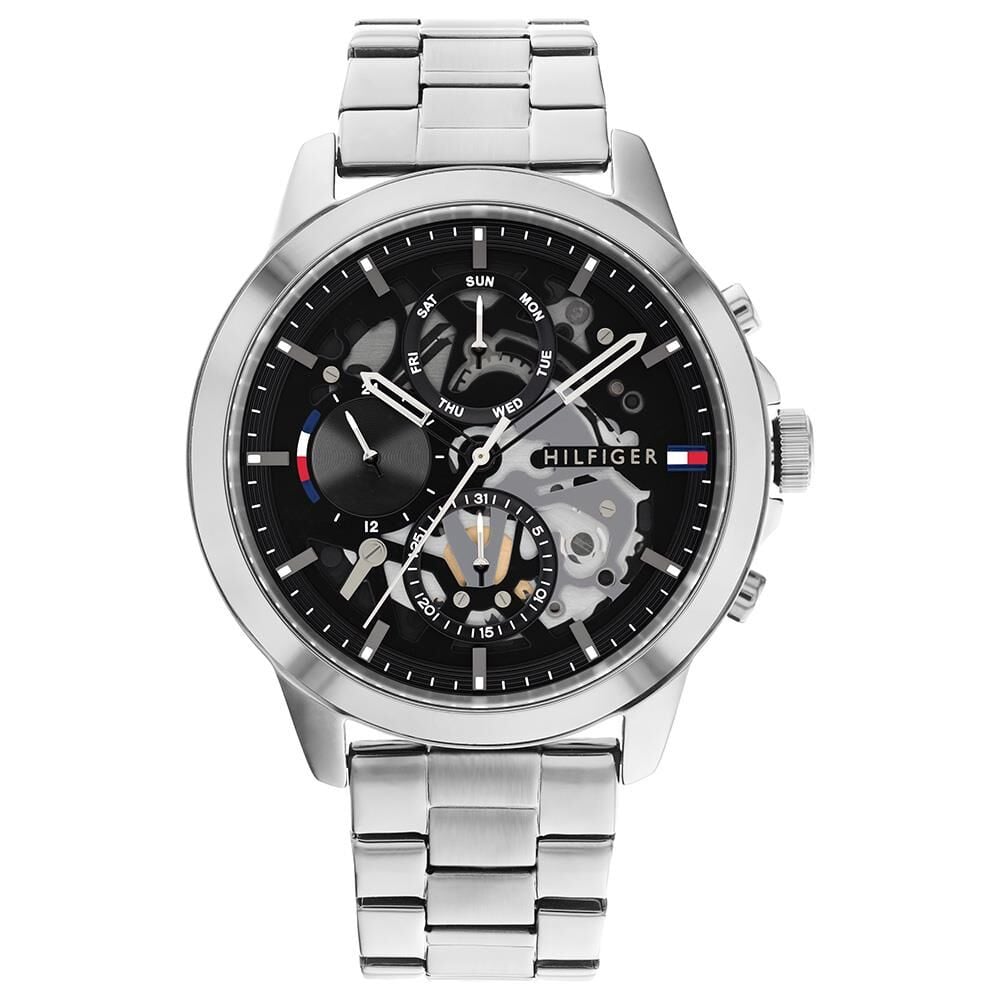 Tommy Hilfiger TH1710477 44 mm Gri Erkek Kol Saati