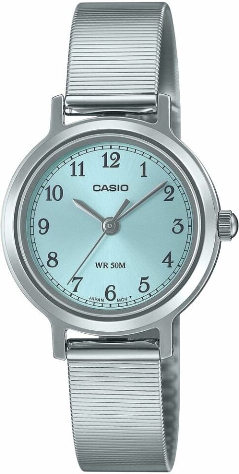 Casio LTP-B170D-2BVDF Quartz Çelik Gri Mavi Kadran 28 mm Kadın Kol Saati