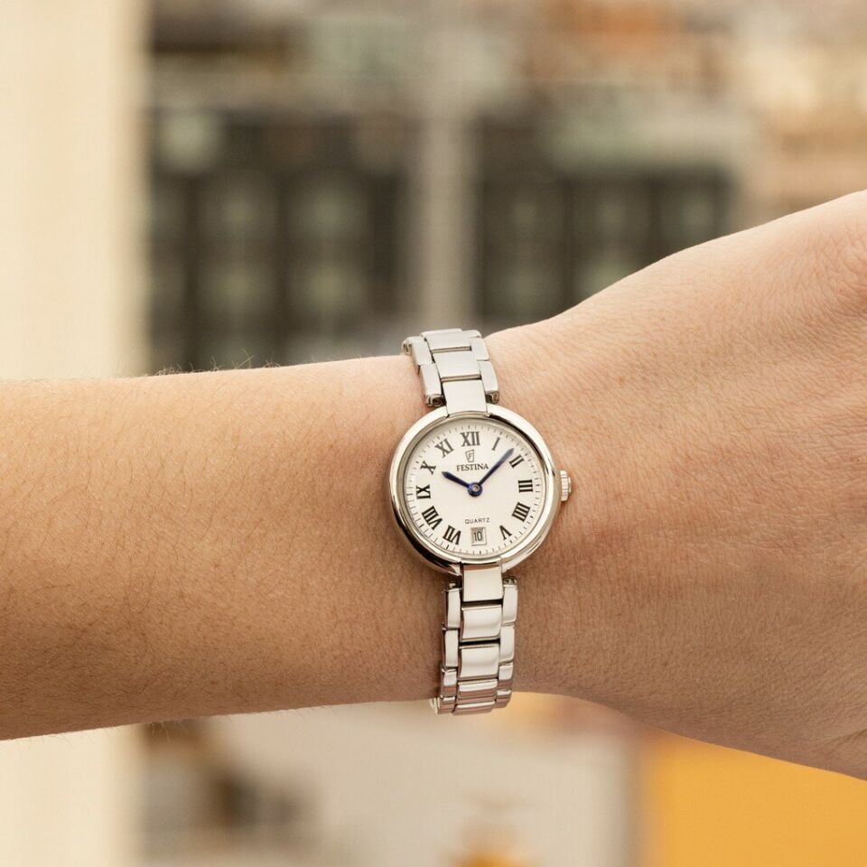 Festina F20784/2 Mademoiselle Quartz Çlik Gri 26 mm Kadın Kol Saati