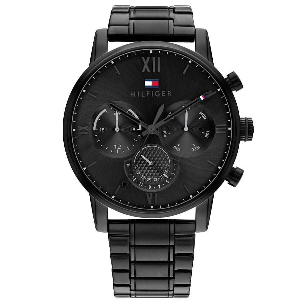 Tommy Hilfiger TH1791879 44 mm Siyah Erkek Kol Saati
