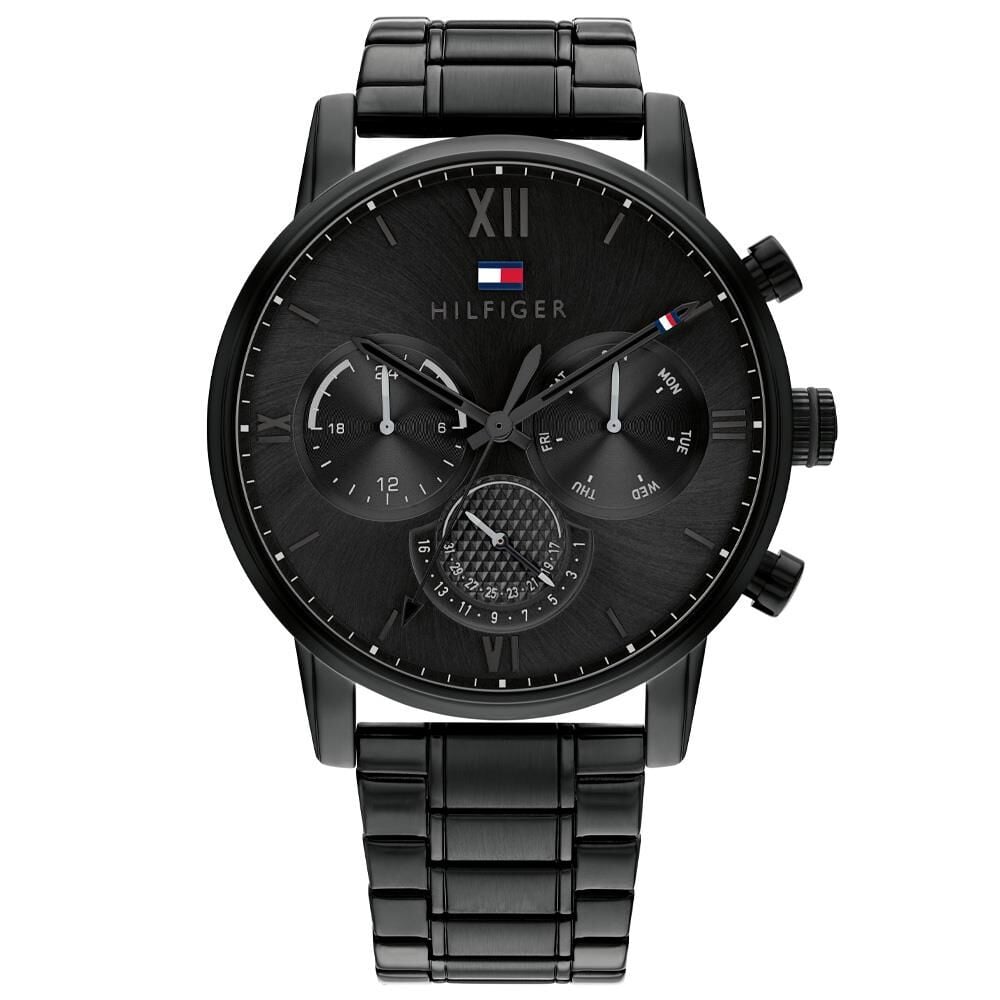Tommy Hilfiger TH1791879 44 mm Siyah Erkek Kol Saati