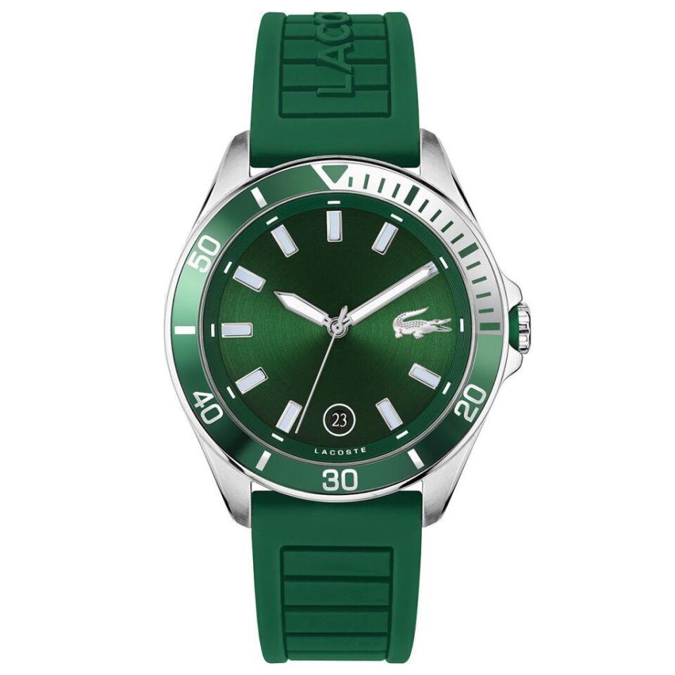 Lacoste 2011263  43 mm Yeşil Erkek Kol Saati