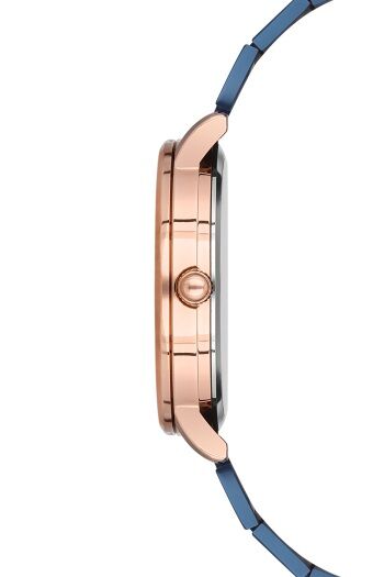 Ferro Lacivert Çelik Kordon Erkek Kol Saati F1924A-T