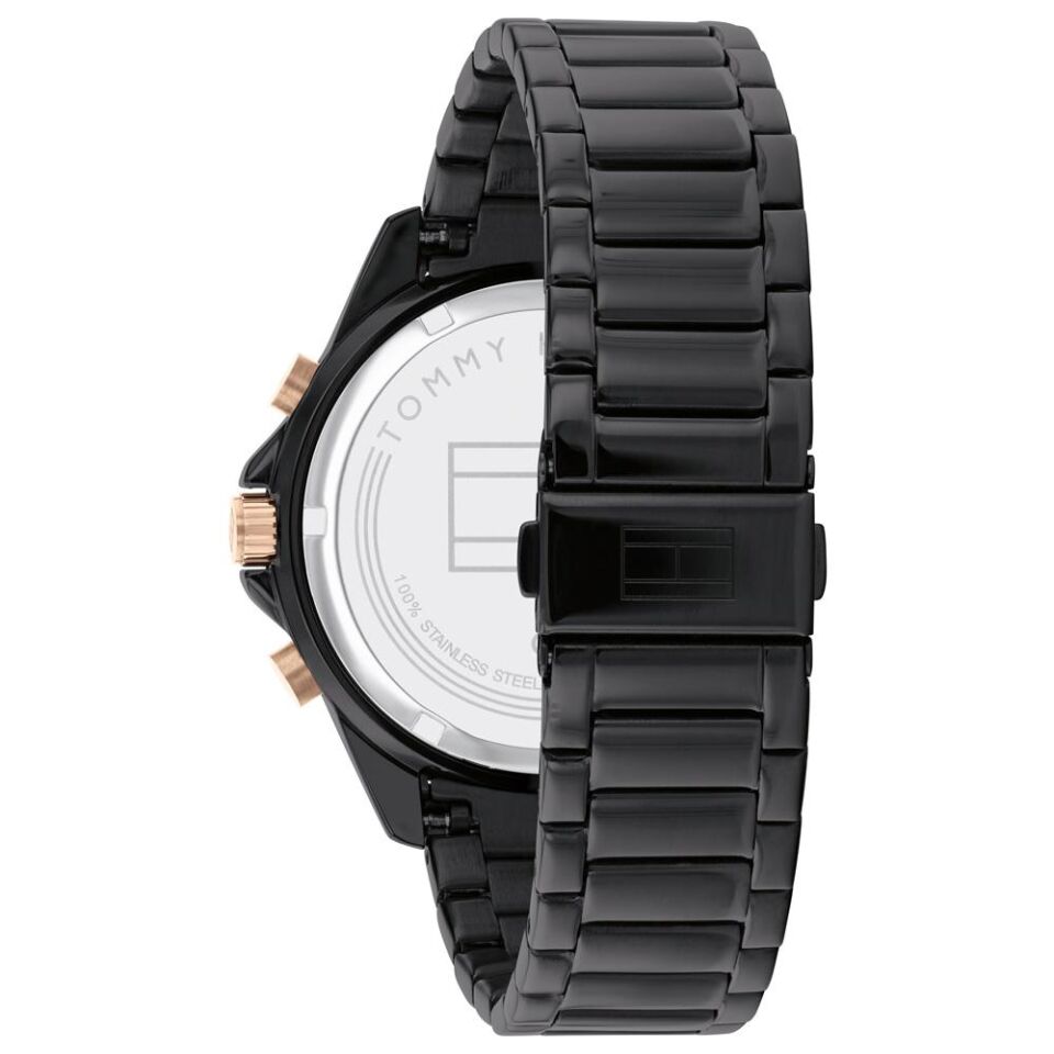 Tommy Hilfiger TH1791858 45 mm Siyah Erkek Kol Saati