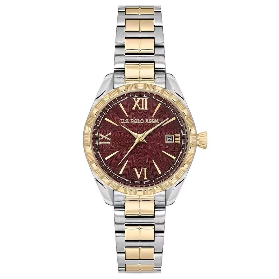U.s. Polo Assn. USPA2157-04 Quartz Çelik Gri Altın Rengi 31 mm Kadın Kol Saati