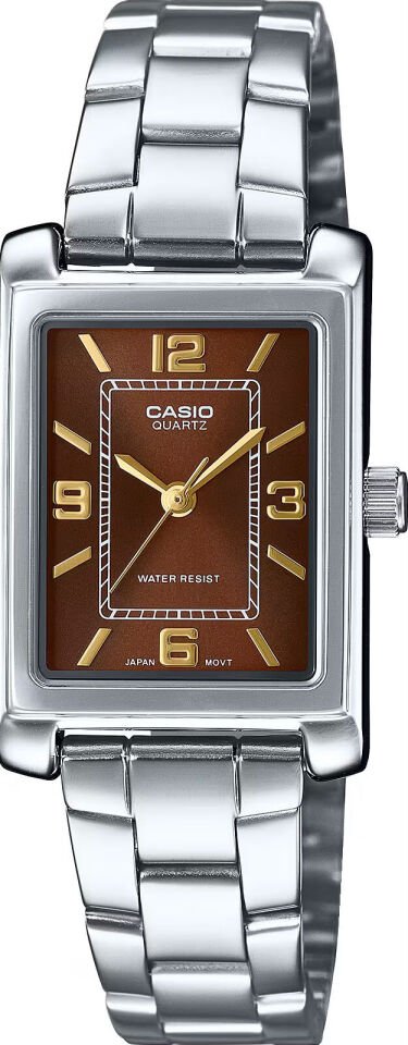 Casio LTP-1234DD-5ADF Quartz Çelik Gri 34 mm Kadın Kol Saati