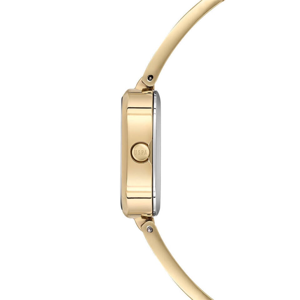 U.s. Polo Assn. USPA2167-01 Quartz Çelik Altın Rengi 24x30 mm Kadın Kol Saati