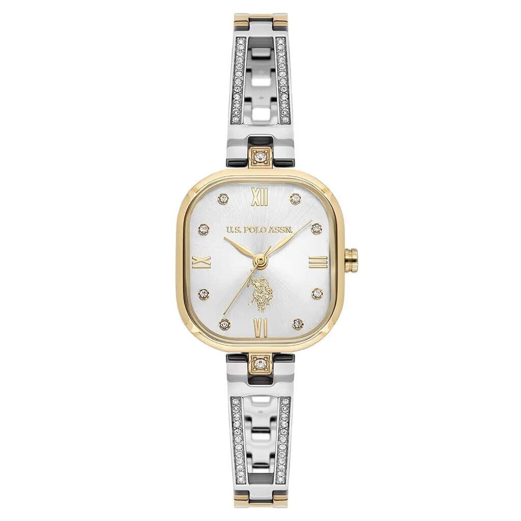 U.s. Polo Assn. USPA2167-02 Quartz Çelik Gri Altın Rengi 24x30 mm Kadın Kol Saati
