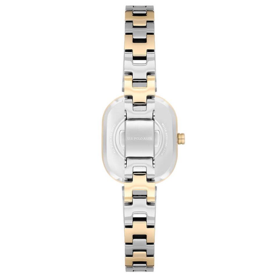 U.s. Polo Assn. USPA2167-02 Quartz Çelik Gri Altın Rengi 24x30 mm Kadın Kol Saati