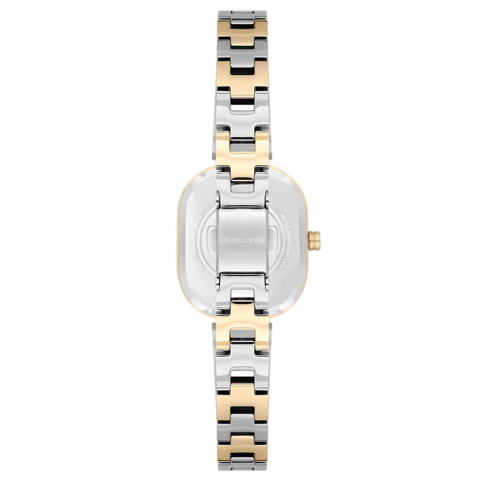 U.s. Polo Assn. USPA2167-03 Quartz Çelik Gri Altın Rengi 24x30 mm Kadın Kol Saati