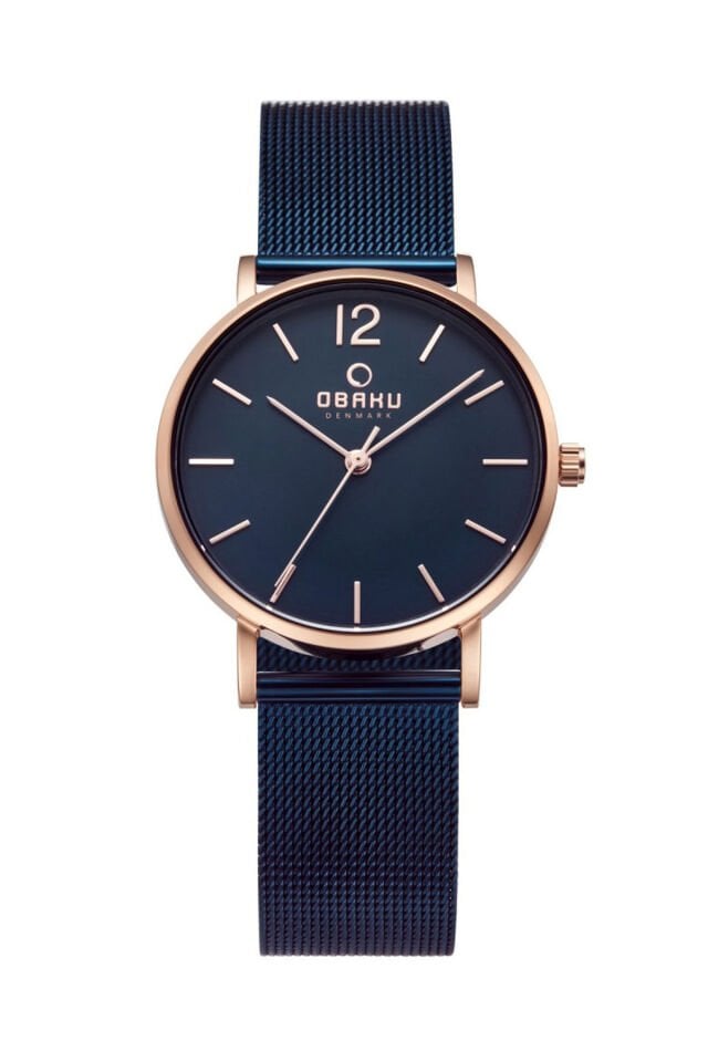 Obaku Denmark V197LXVLML Quartz Hasır Lacivert 32 mm Kadın Kol Saati