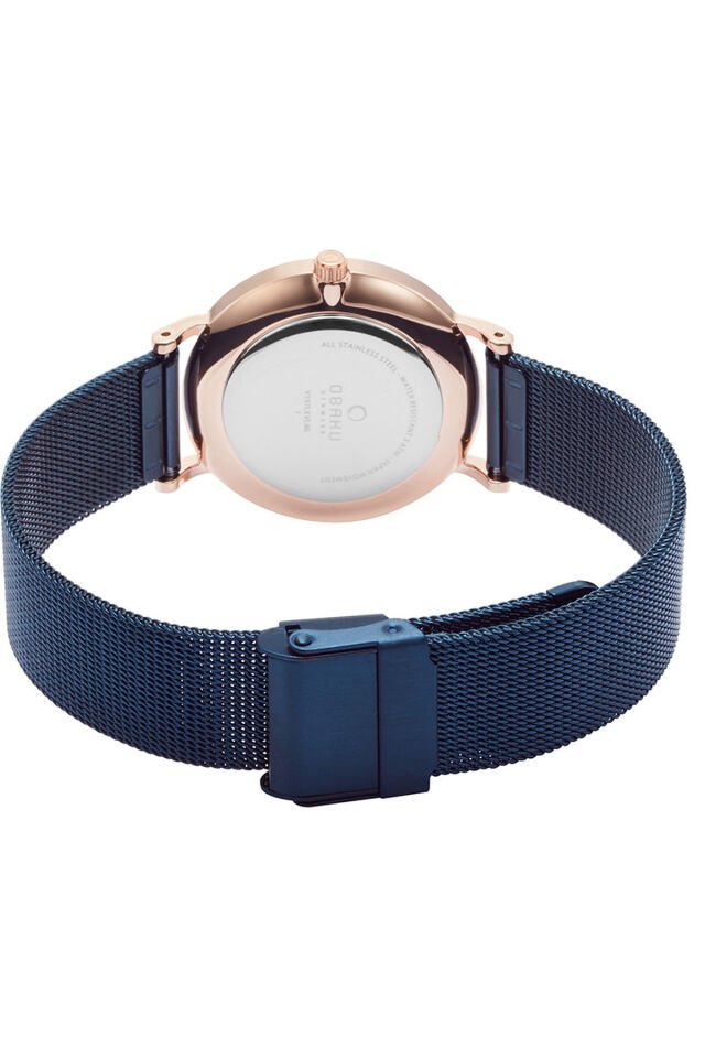Obaku Denmark V197LXVLML Quartz Hasır Lacivert 32 mm Kadın Kol Saati