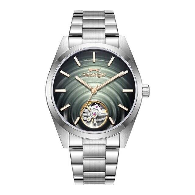 Slazenger SL.09.2625.1.300 Otomatik Çelik Gri 10 ATM 42 mm Erkek Kol Saati