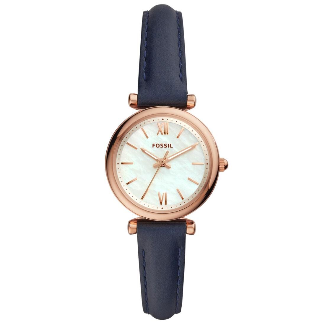 Fossil FES4502 28 mm Lacivert Kadın Kol Saati