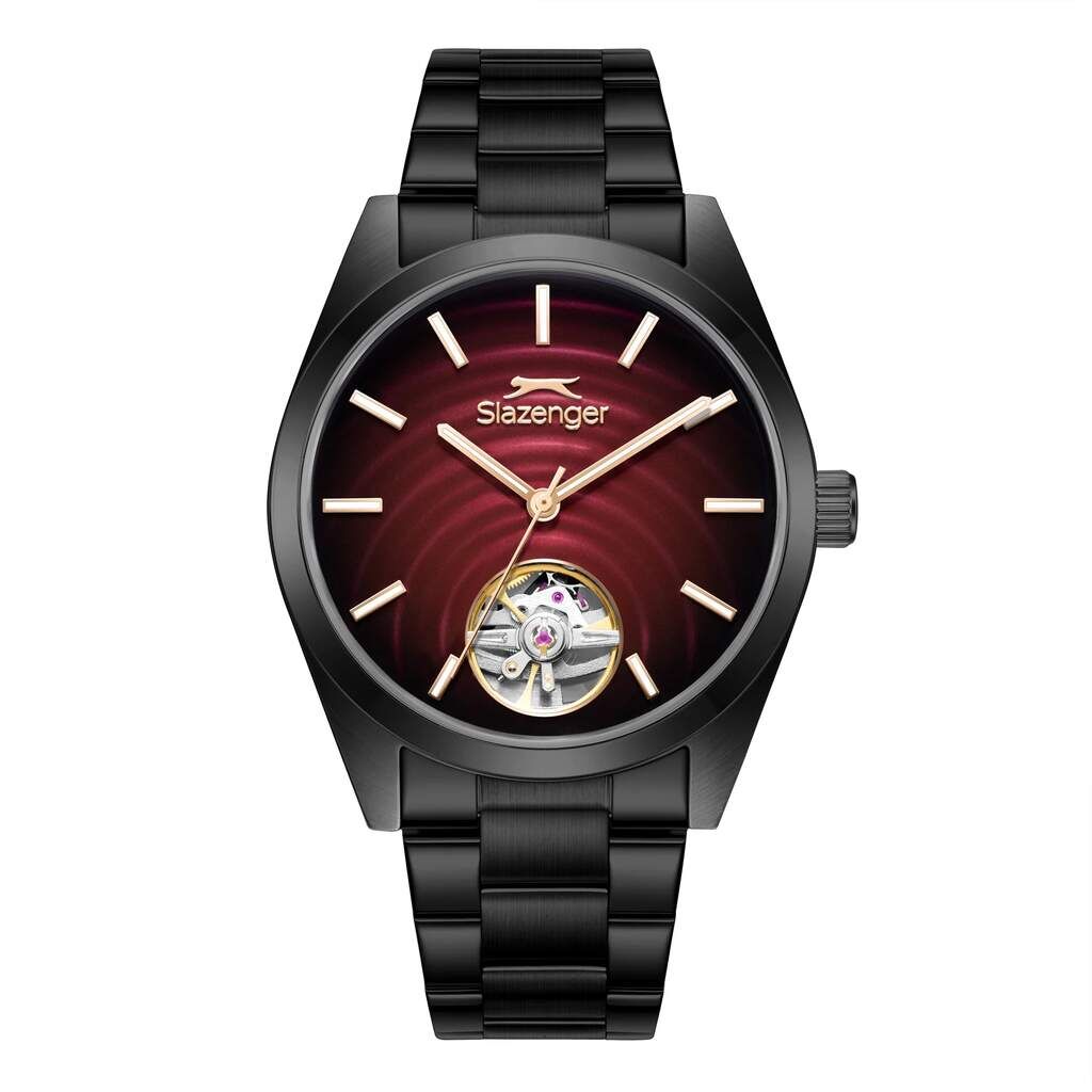 Slazenger SL.09.2625.1.680 Otomatik Çelik Siyah 10 ATM 42 mm Erkek Kol Saati