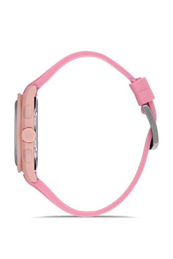 Ferro Pembe Silikon Kordon Erkek Kol Saati FM11401D-ZO