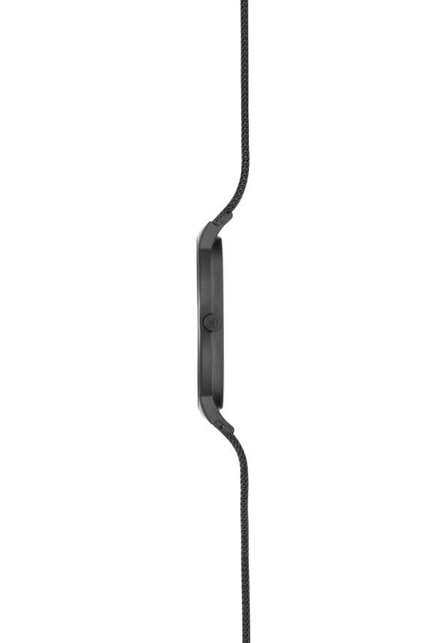 Obaku Denmark V307LXBBMB Quartz Hasır Siyah Safir Cam 34 mm Kadın Kol Saati