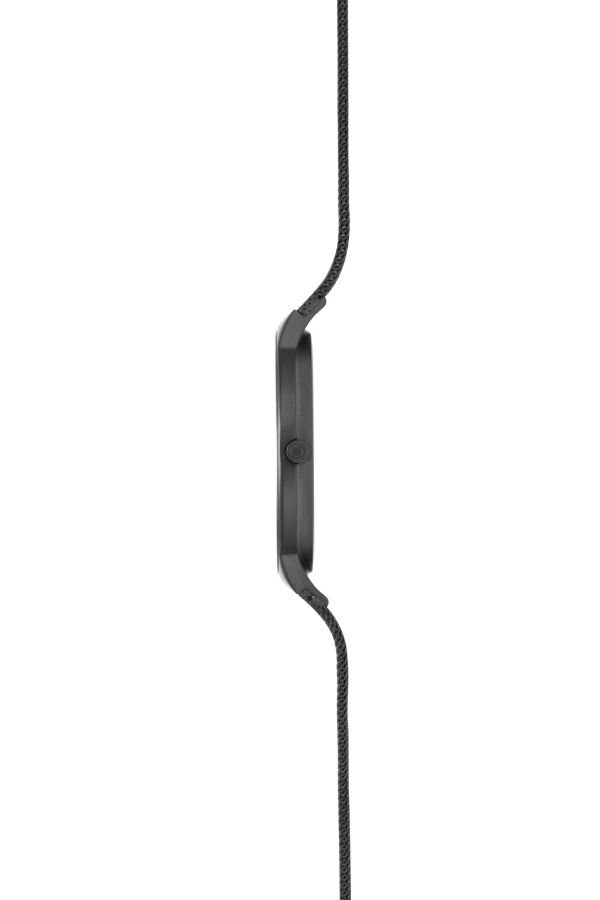 Obaku Denmark V307LXBBMB Quartz Hasır Siyah Safir Cam 34 mm Kadın Kol Saati