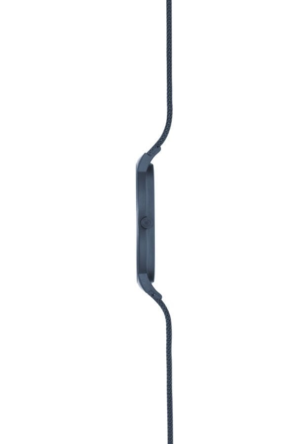 Obaku Denmark V307LXLLML Quartz Çelik Hasır Lacivert 34 mm Kadın Kol Saati