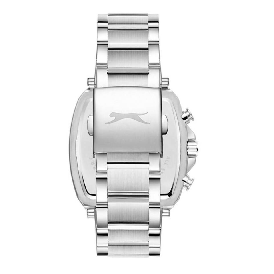 Slazenger SL.09.2650.2.350 Quartz Çelik Gri Siyah Kadran 10 ATM 42 mm Erkek Kol Saati