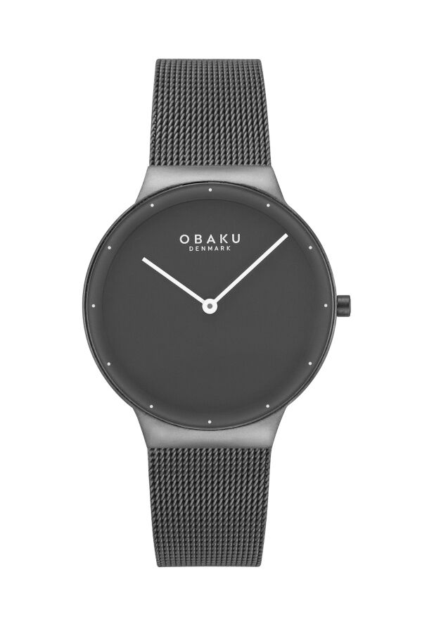 Obaku Denmark V307LXUUMU Quartz Hasır Gri 34 mm Kadın Kol Saati