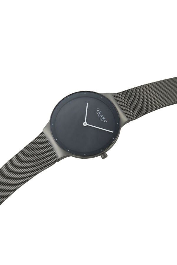 Obaku Denmark V307LXUUMU Quartz Hasır Gri 34 mm Kadın Kol Saati