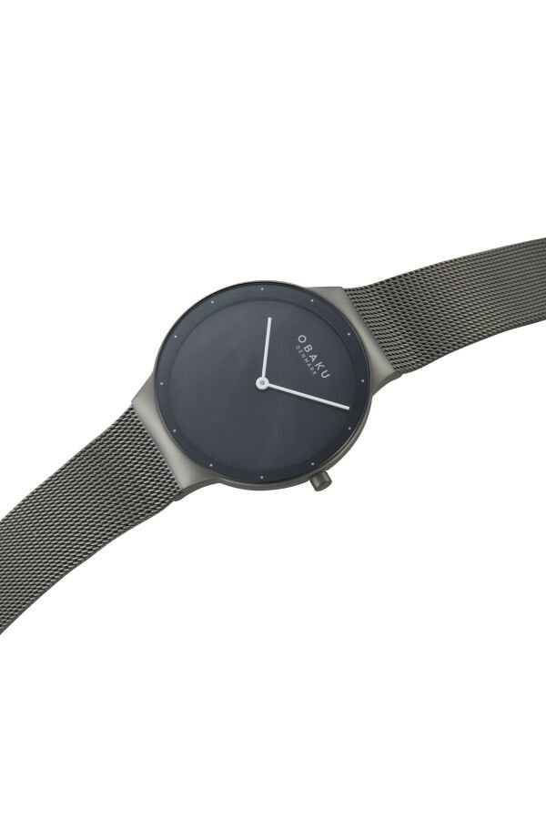 Obaku Denmark V307LXUUMU Quartz Hasır Gri 34 mm Kadın Kol Saati