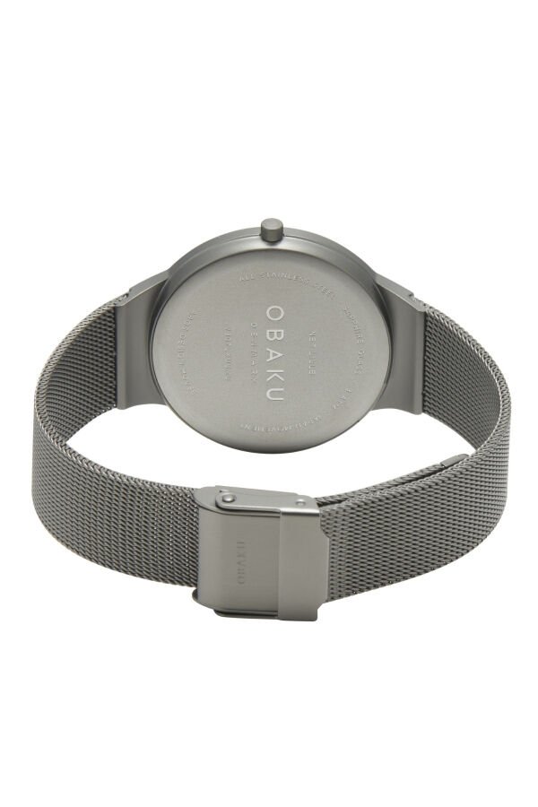 Obaku Denmark V307LXUUMU Quartz Hasır Gri 34 mm Kadın Kol Saati