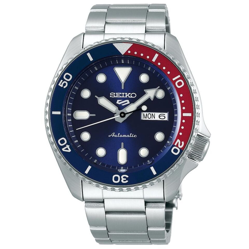 Seiko 5 SRPD53K Otomatik Çelik Lacivert Kadran 10 ATM 42 mm Erkek Kol Saati