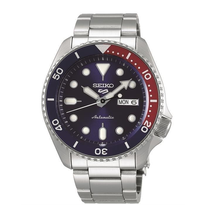 Seiko 5 SRPD53K Otomatik Çelik Lacivert Kadran 10 ATM 42 mm Erkek Kol Saati