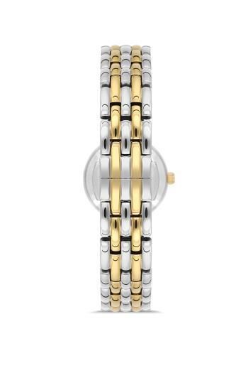 Ferro FL21486A-D FL21486A-D Quartz Çelik Kordon Sarı-Gri 22 mm Kadın Kol Saati