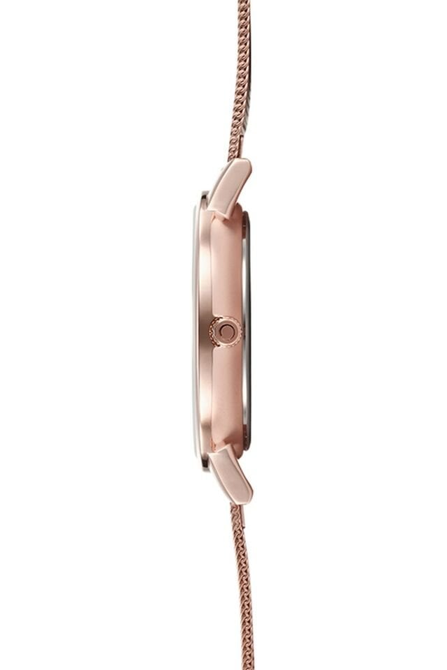 Obaku Denmark V209LXVIMV Quartz Hasır Rose Gold 34 mm Kadın Kol Saati