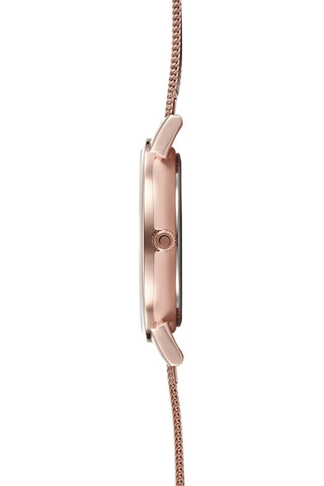 Obaku Denmark V209LXVIMV Quartz Hasır Rose Gold 34 mm Kadın Kol Saati