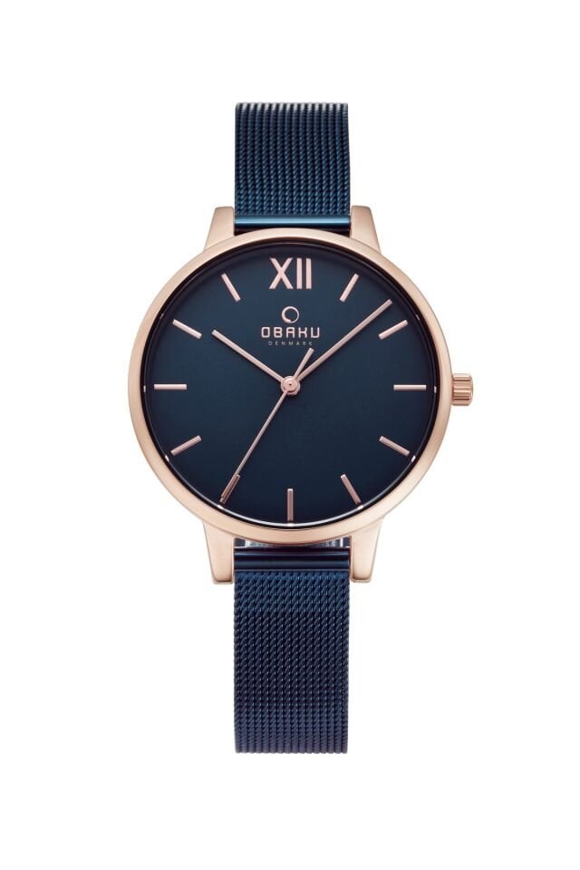Obaku Denmark V209LXVLML Quartz Hasır Lacivert 34 mm Kadın Kol Saati