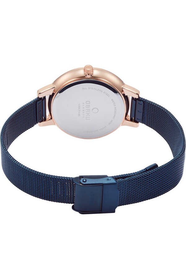 Obaku Denmark V209LXVLML Quartz Hasır Lacivert 34 mm Kadın Kol Saati