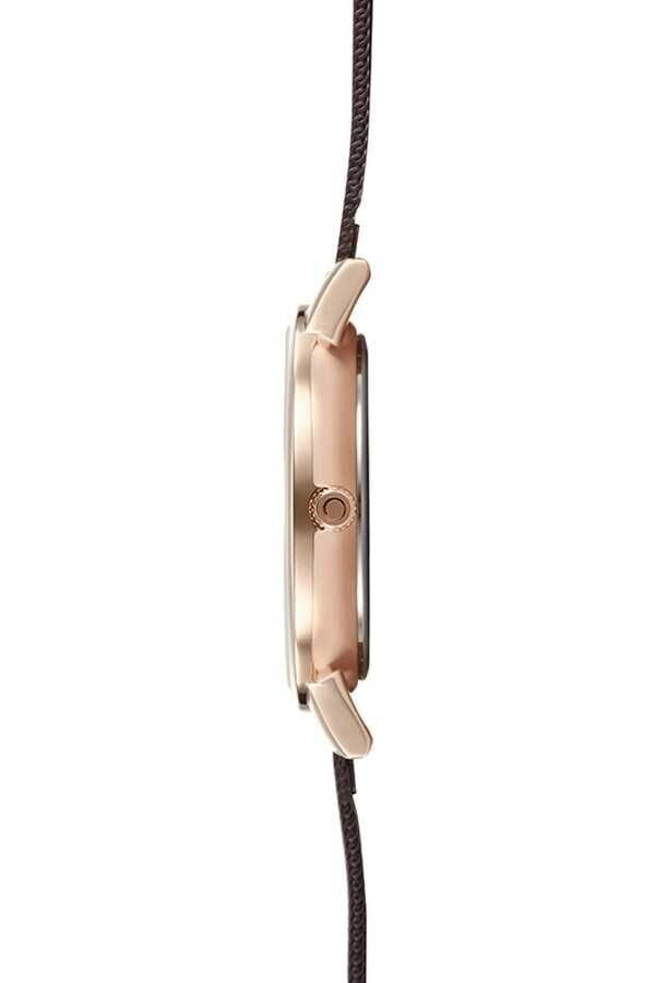 Obaku Denmark V209LXVNMN Quartz Hasır Kahverengi 34 mm Kadın Kol Saati