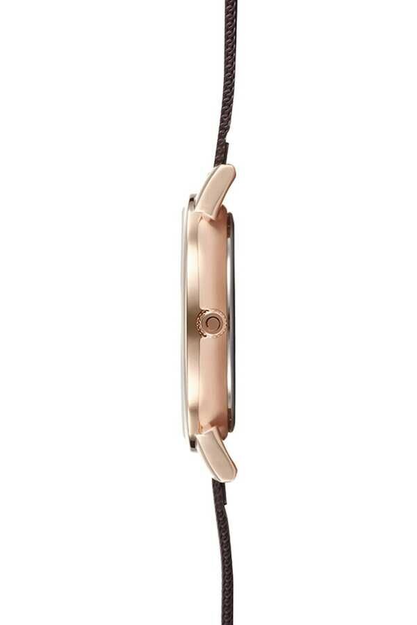 Obaku Denmark V209LXVNMN Quartz Hasır Kahverengi 34 mm Kadın Kol Saati