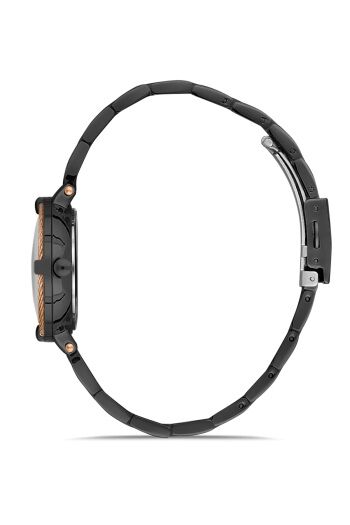 Ferro F40097A-G Quartz Çelik Siyah 32 mm Kadın Kol Saati