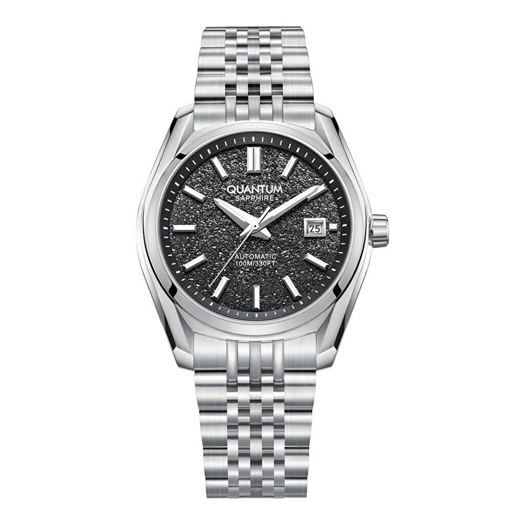 Quantum QMG1251B.350 Otomatik Çelik Gri Safir 10 ATM 41 mm Erkek Kol Saati