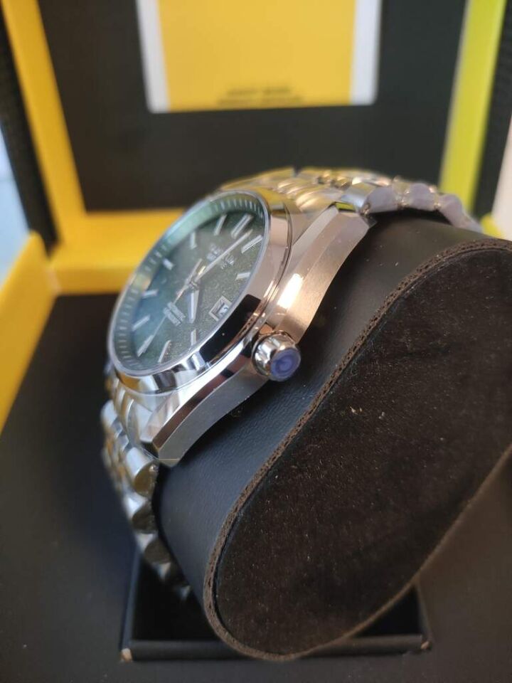 Quantum QMG1251B.370 Otomatik Çelik Gri Safir 10 ATM 41 mm Erkek Kol Saati