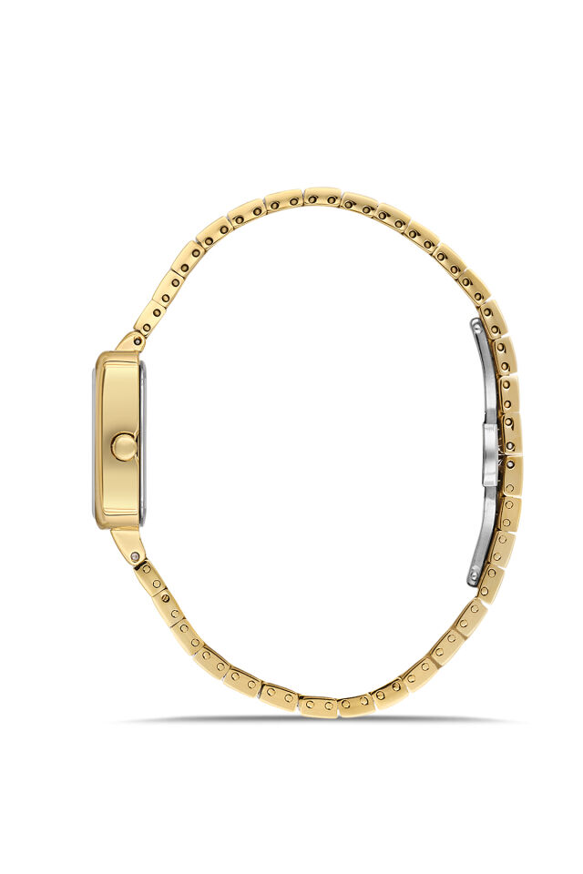 Ferro FL40157A-B6 Quartz Çelik Sarı 23 mm Kadın Kol Saati