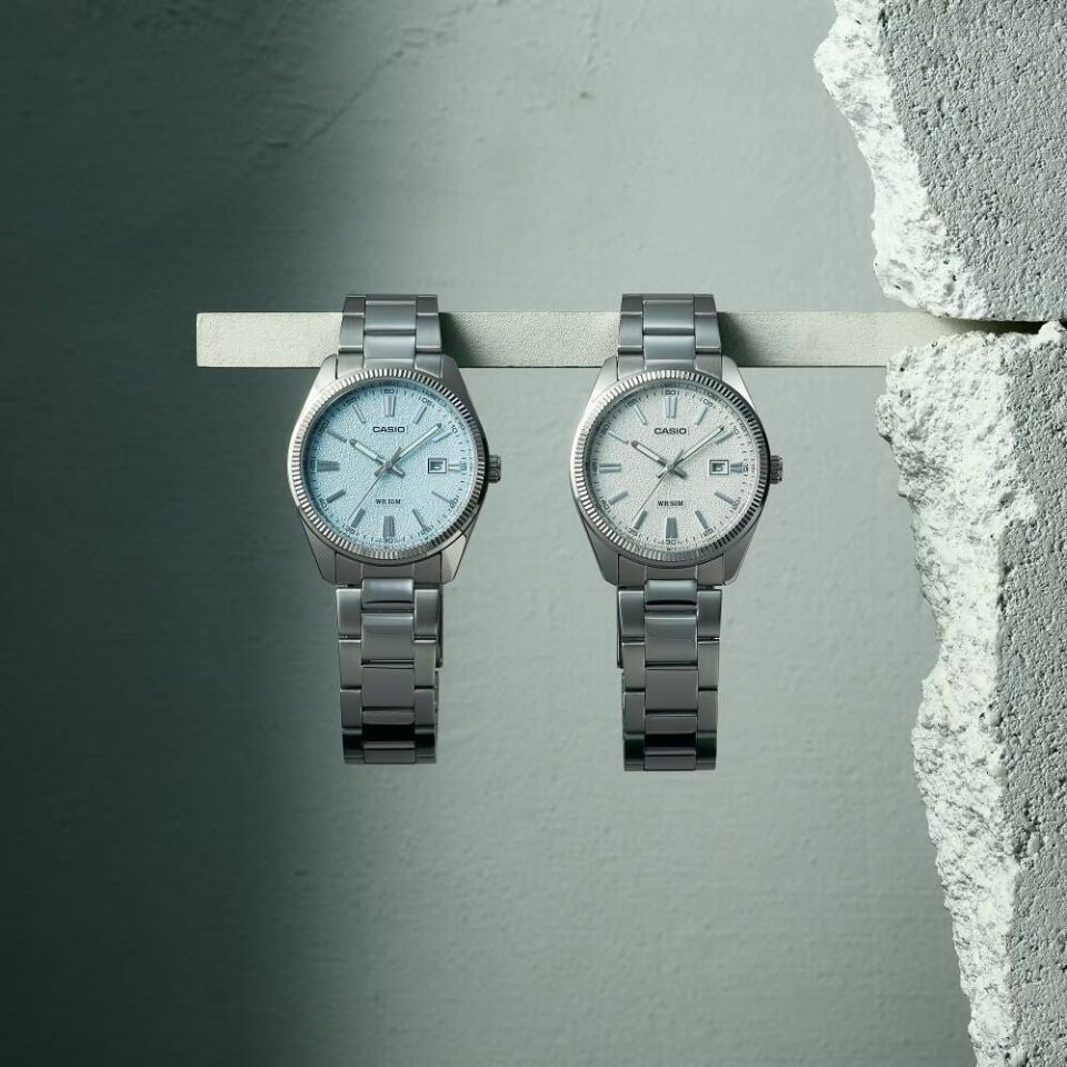 Casio MTP-1302DA-2A2VDF Quartz Çelik Gri Turkuaz Kadran 39 mm Erkek Kol Saati