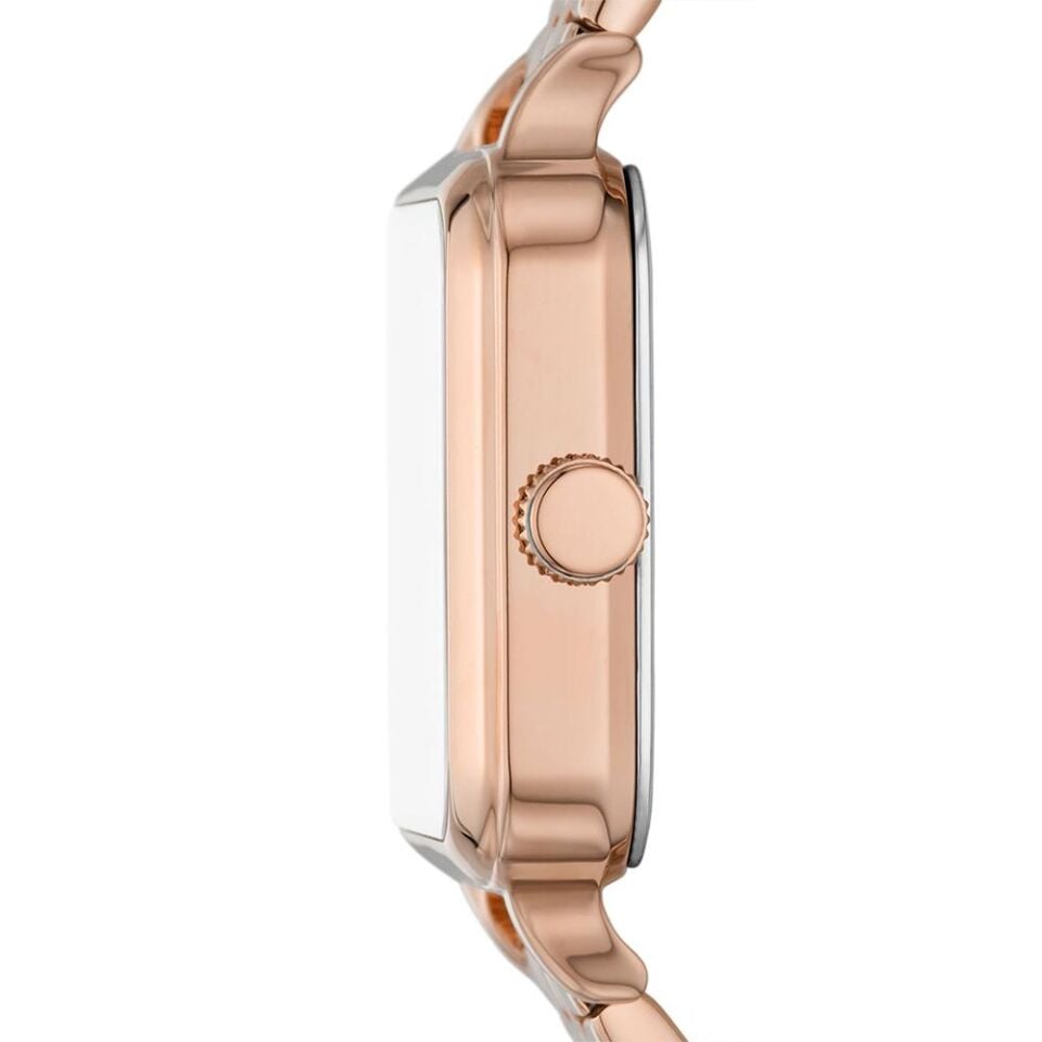 Fossil FBQ3831 28 mm Çelik Kordon Rose Gold Kadın Kol Saati