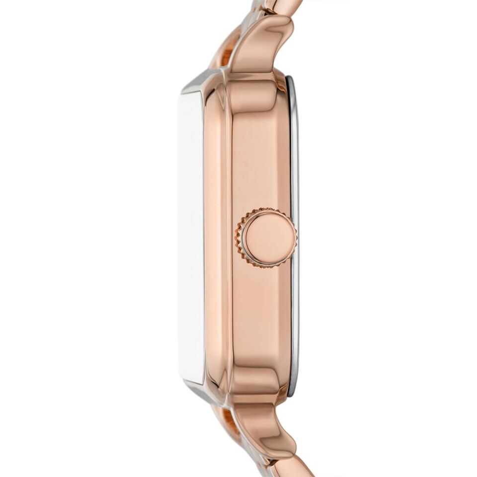 Fossil FBQ3831 28 mm Çelik Kordon Rose Gold Kadın Kol Saati