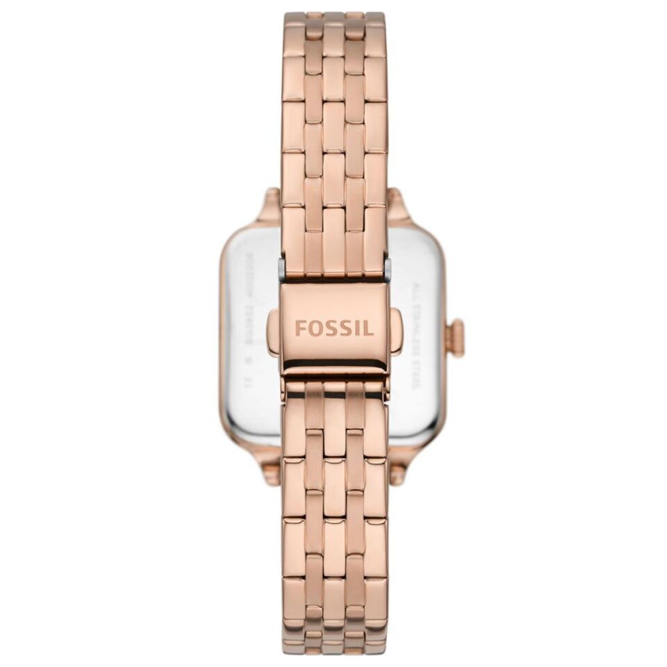 Fossil FBQ3831 28 mm Çelik Kordon Rose Gold Kadın Kol Saati