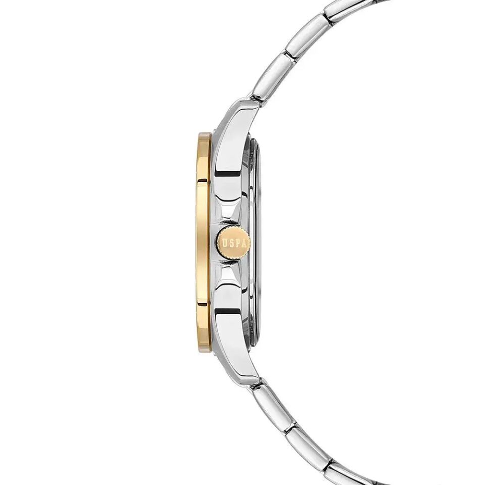 U.s. Polo Assn. USPA2088-04 Quartz Çelik Altın/Gri Yeşil Kadran 32 mmx39 mm Kadın Kol Saati
