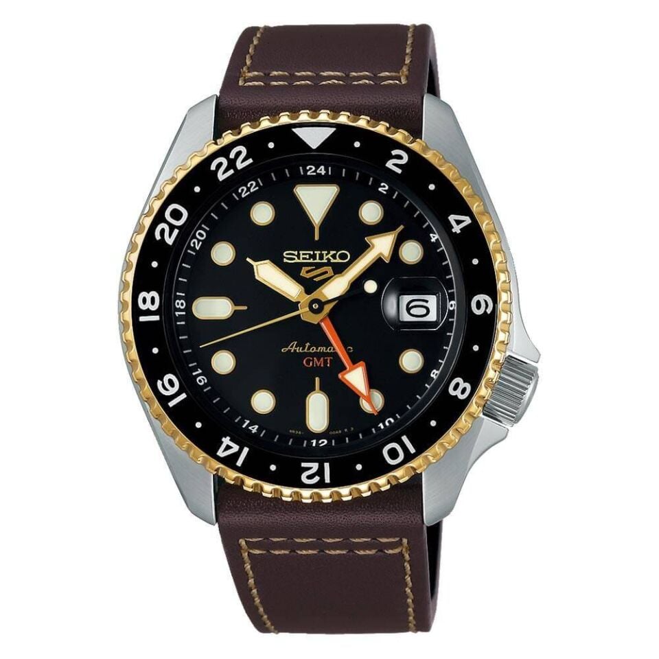 Seiko SSK036J Otomatik Kahverengi Deri Kordon 10 ATM 42 mm Erkek Kol Saati