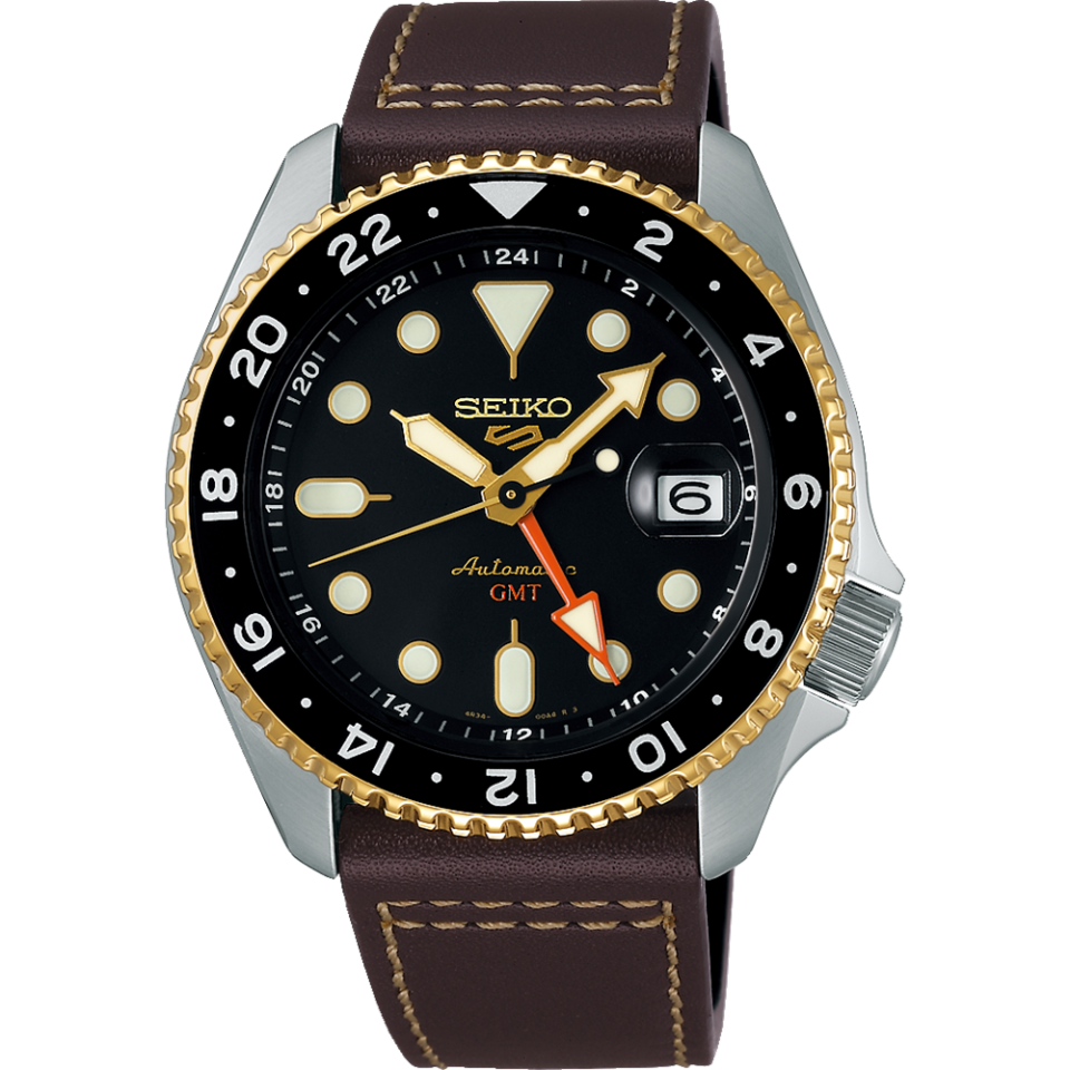 Seiko SSK036J Otomatik Kahverengi Deri Kordon 10 ATM 42 mm Erkek Kol Saati
