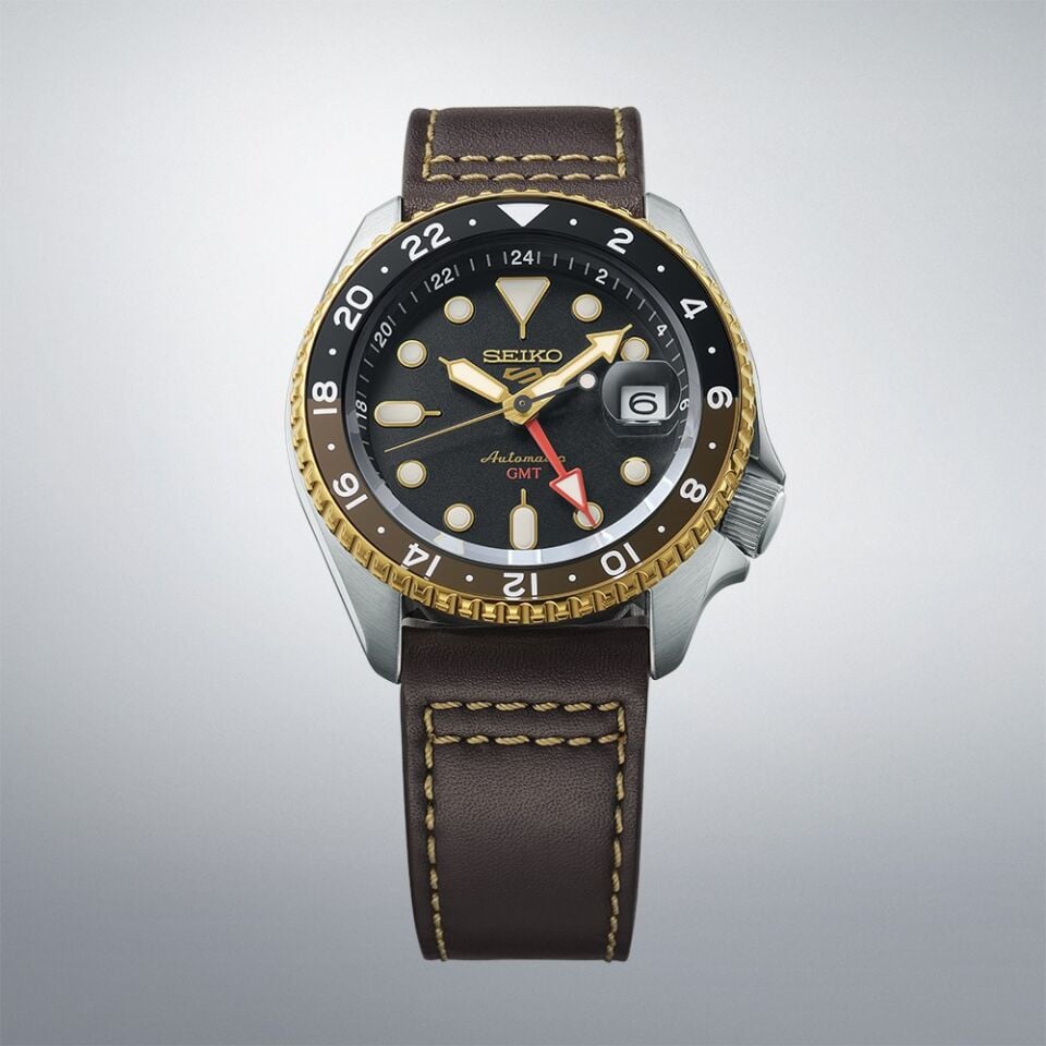 Seiko SSK036J Otomatik Kahverengi Deri Kordon 10 ATM 42 mm Erkek Kol Saati