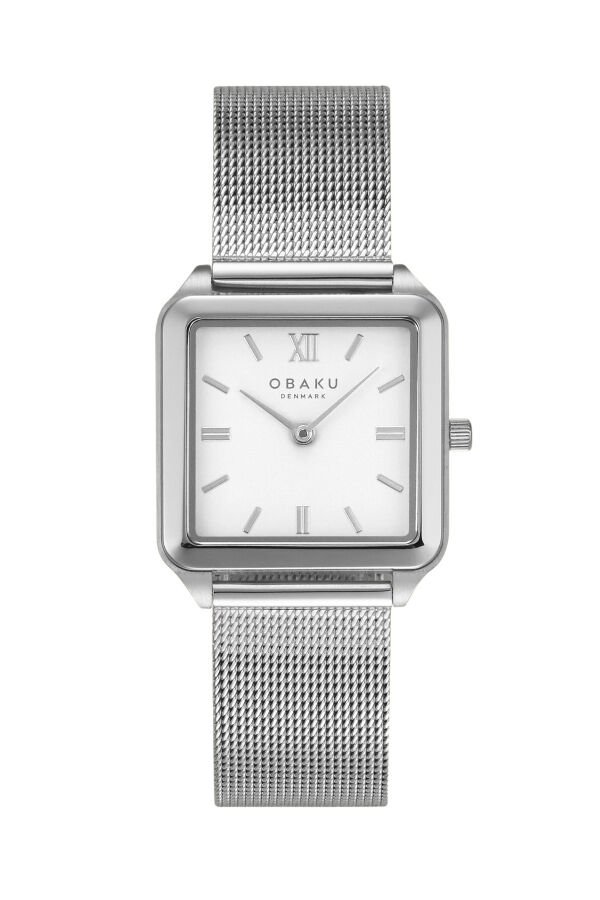 Obaku Denmark V309LXCWMC Quartz Hasır Gri Safir Cam 26 mm Kadın Kol Saati